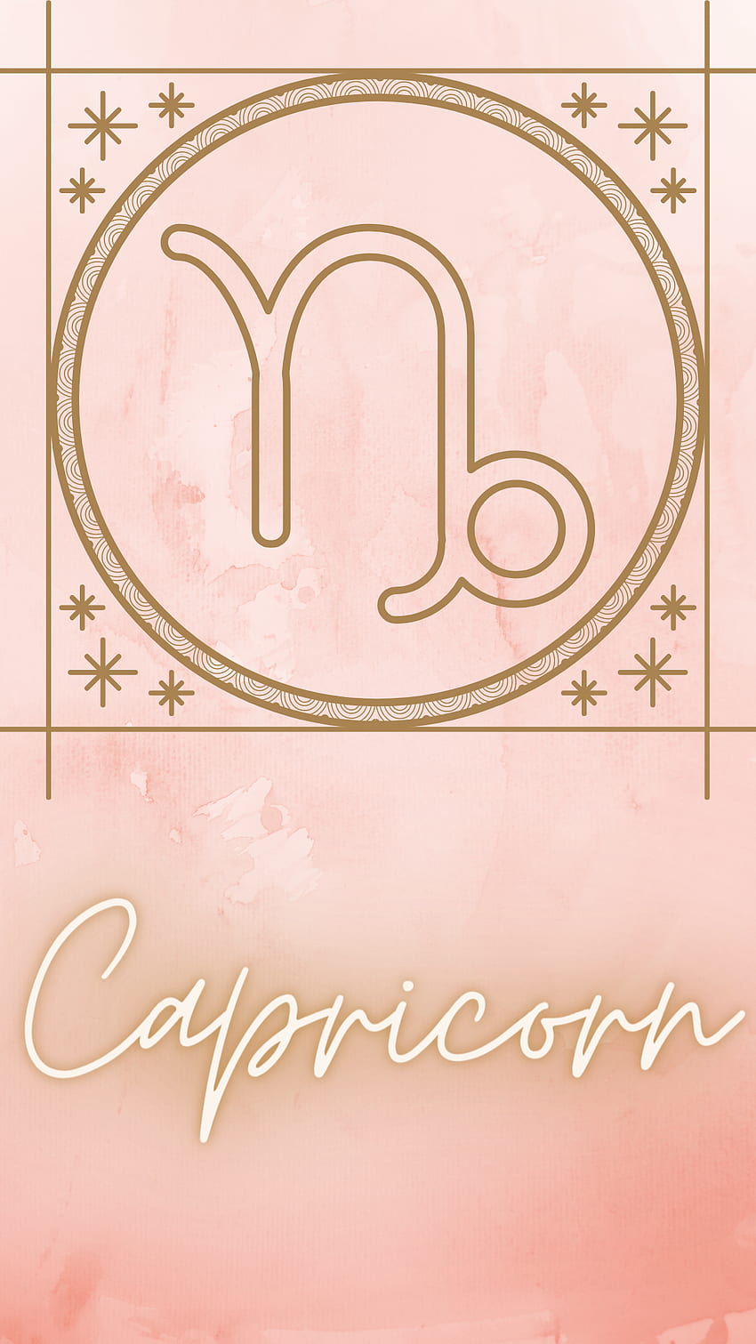 Capricorn Zodiac Phone / Background. Capricorn aesthetic, iPhone sky, Capricorn HD phone wallpaper