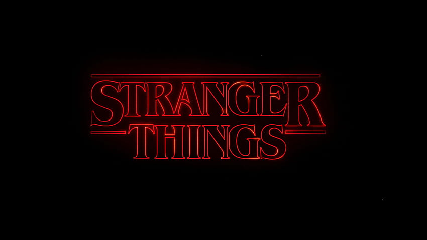 Stranger Things Logosu Netflix, Stranger Things 3. Sezon HD duvar kağıdı