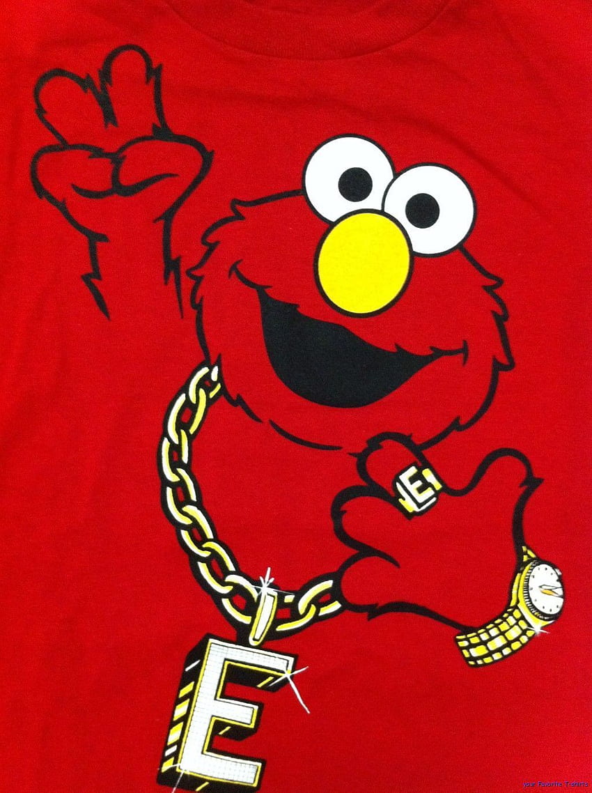 Gangster Elmo . Elmo , Elmo,, Funny Elmo HD phone wallpaper