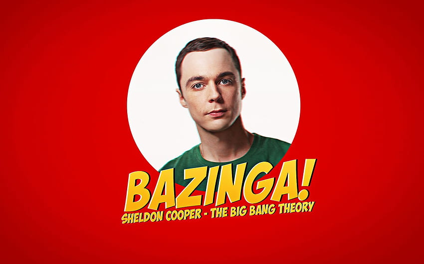 Sheldon Cooper, Sheldon Cooper Bazinga HD wallpaper