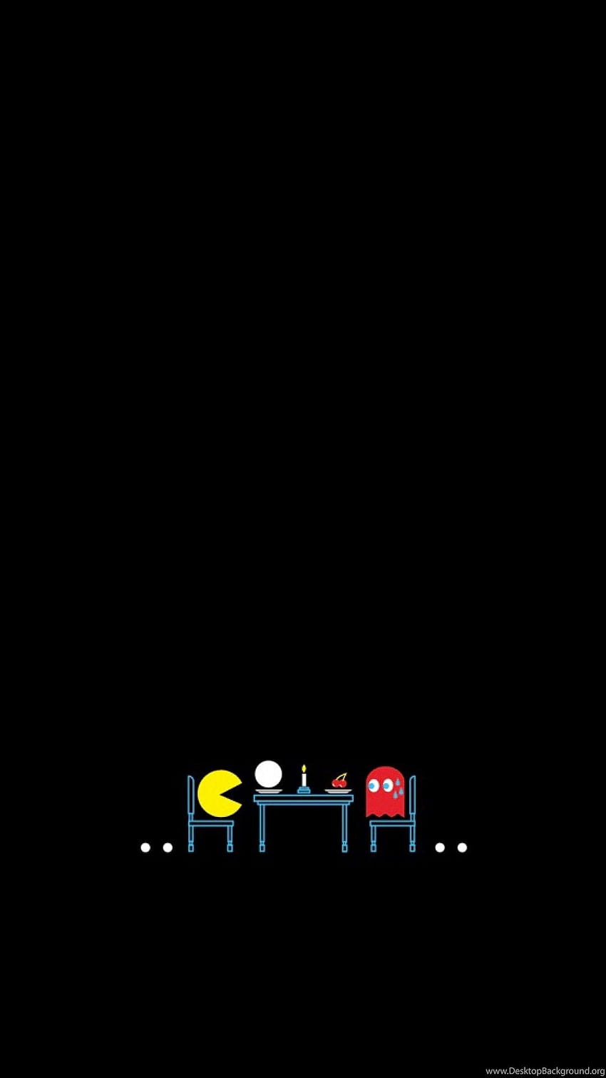 de Pac Man iPhone 5, Pacman fondo de pantalla del teléfono