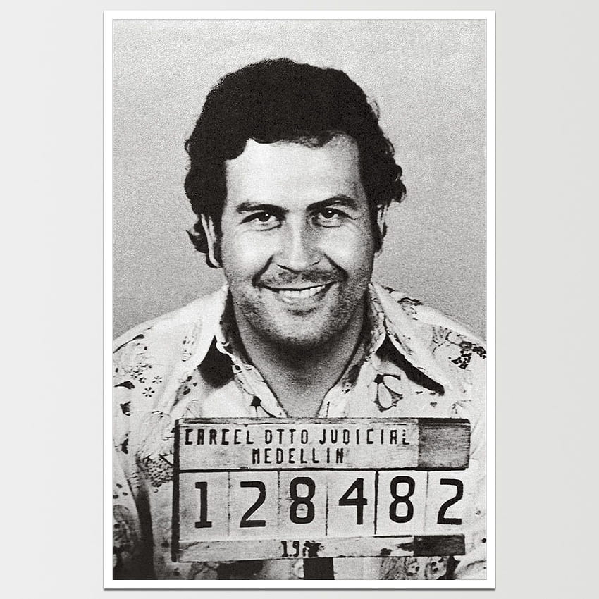 Pablo Escobar Mug Shot HD phone wallpaper