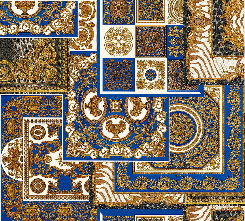 Versace 4. 370481 デコパージュ、ヴェルサーチ パターン 高画質の壁紙