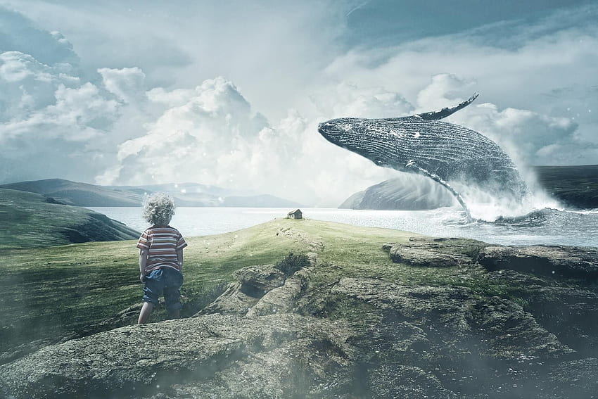 How to Use Prompts & to Inspire. Imagine Forest. Whale art print, Whale art, Whale, Children Of The Whales HD wallpaper
