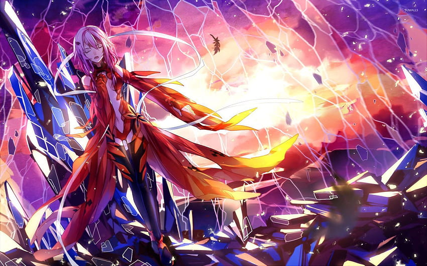 Inori Yuzuriha - Guilty Crown [3] - อะนิเมะ วอลล์เปเปอร์ HD