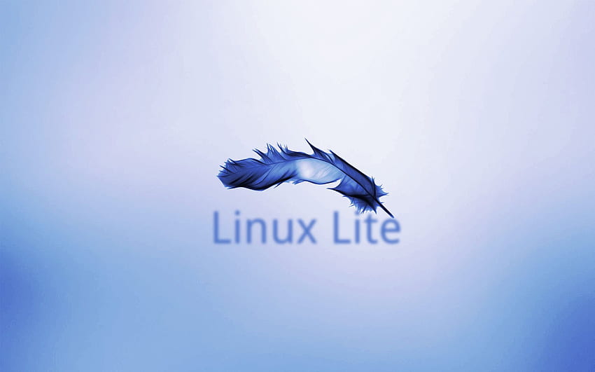 Lite-Blau, Linux-Blau HD-Hintergrundbild
