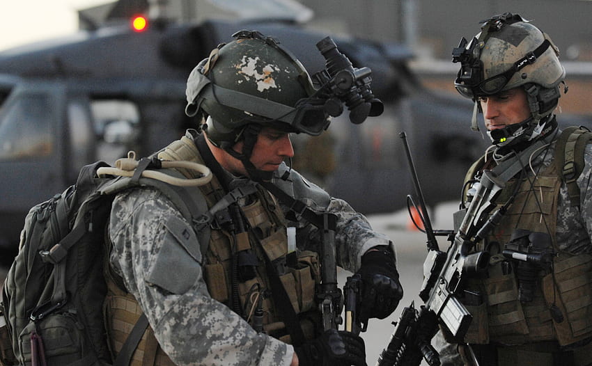 Fuerzas especiales del ejército de EE. UU. (Boinas verdes) fondo de pantalla