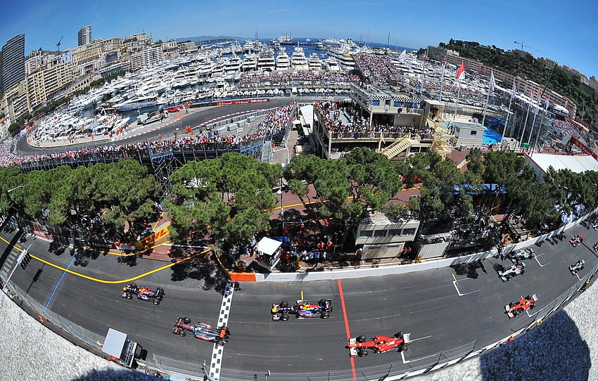 Mulai, Monaco F1, GP MONACO untuk, Monaco Street Wallpaper HD