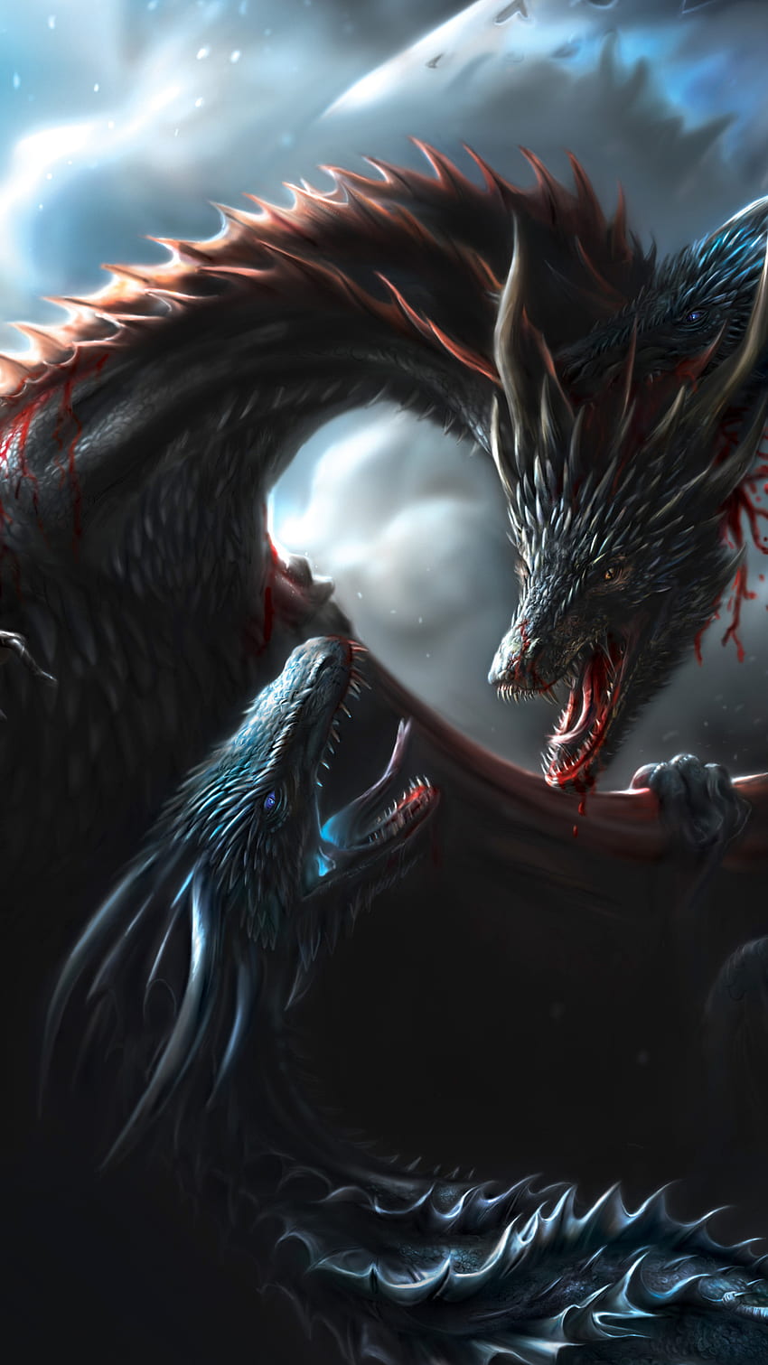 Dragons, Game Of Thrones, got HD phone wallpaper
