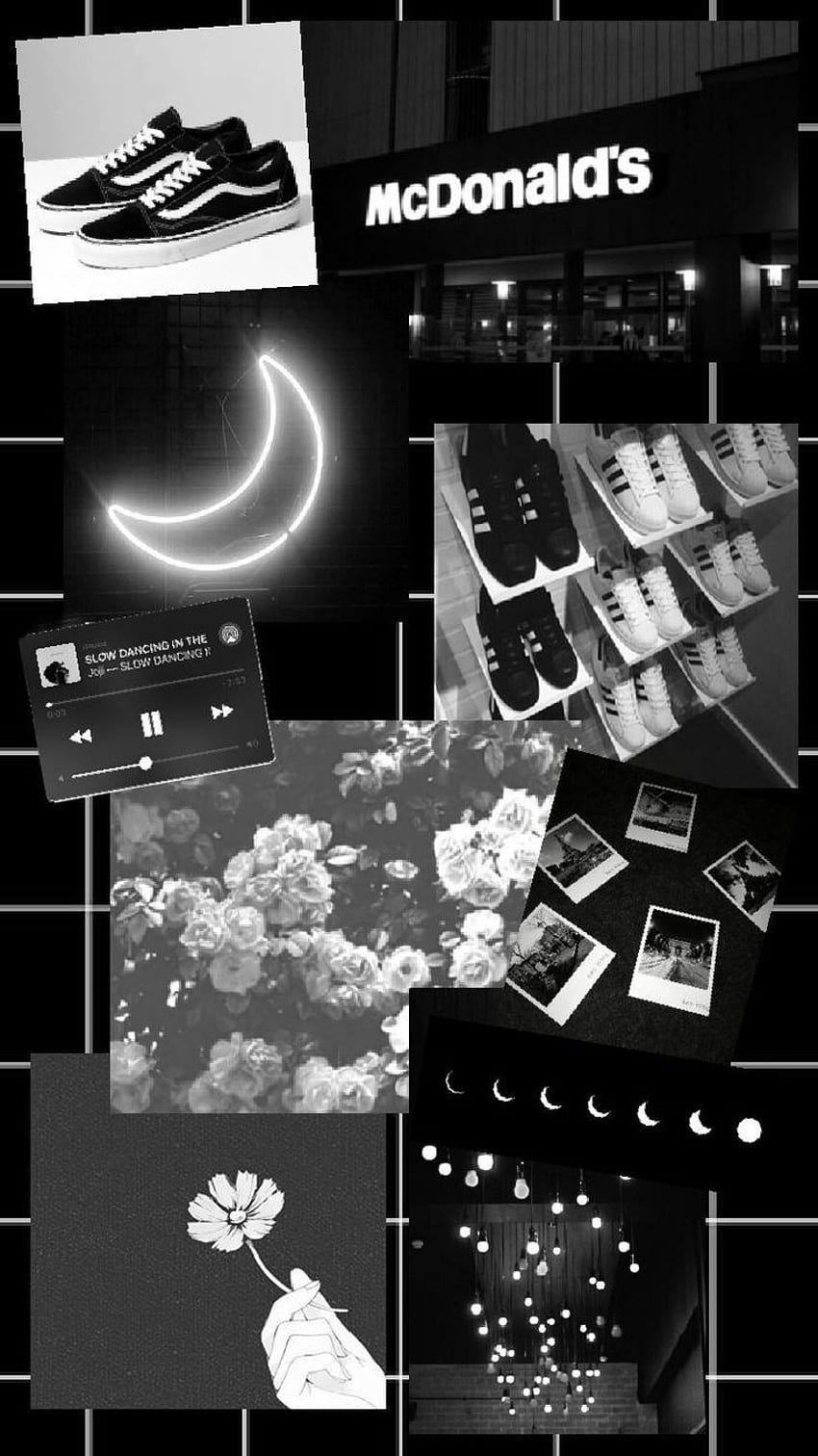 hitam & putih - wallpaper ponsel HD