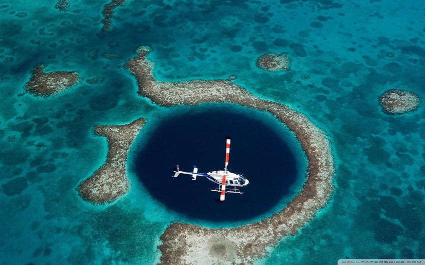 The Great Blue Hole, Belize ❤ for Ultra HD wallpaper