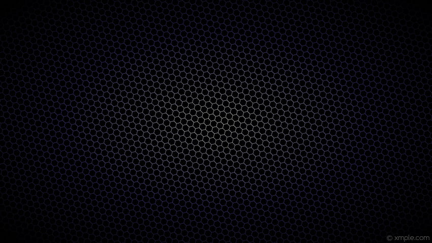 black white hexagon purple glow gradient dark slate blue HD wallpaper