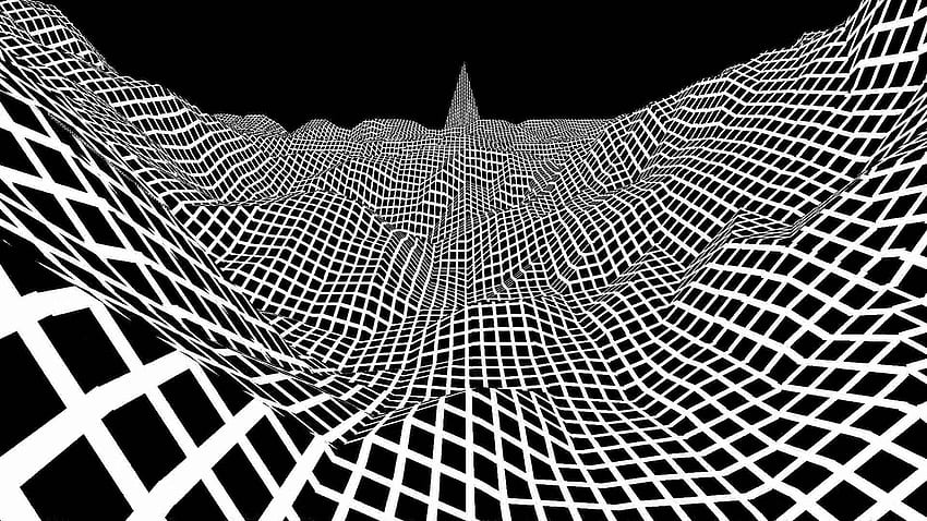 Psychedelic black and white animation. Official music video for Façade -  Frohike video by space is green Roland. Psychedelic animation, Trippy  visuals, Animation HD wallpaper | Pxfuel