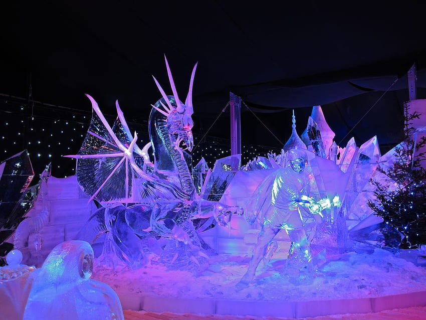 Incredible Masterpieces of Ice Sculpture HD wallpaper | Pxfuel