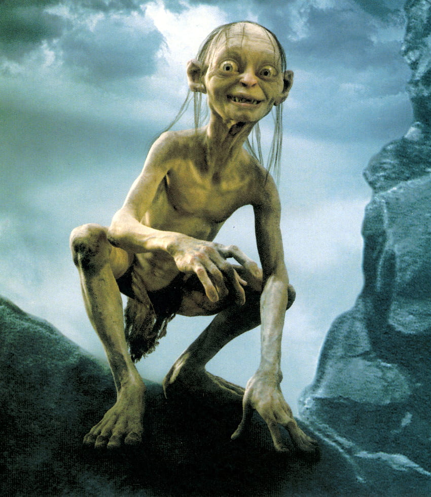 Gollum (Sméagol). Herr der Ringe. Herr der Ringe HD-Handy-Hintergrundbild