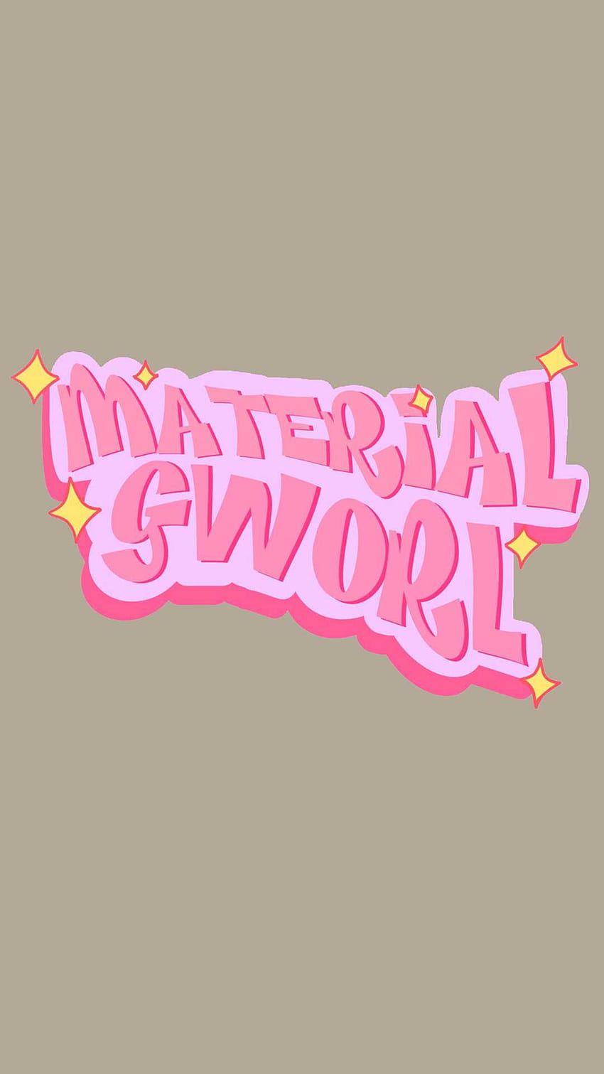 Material Girl, Material Gworl HD тапет за телефон