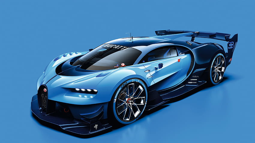 Blue and black Bugatti Chiron, Blue and Black Car HD wallpaper | Pxfuel