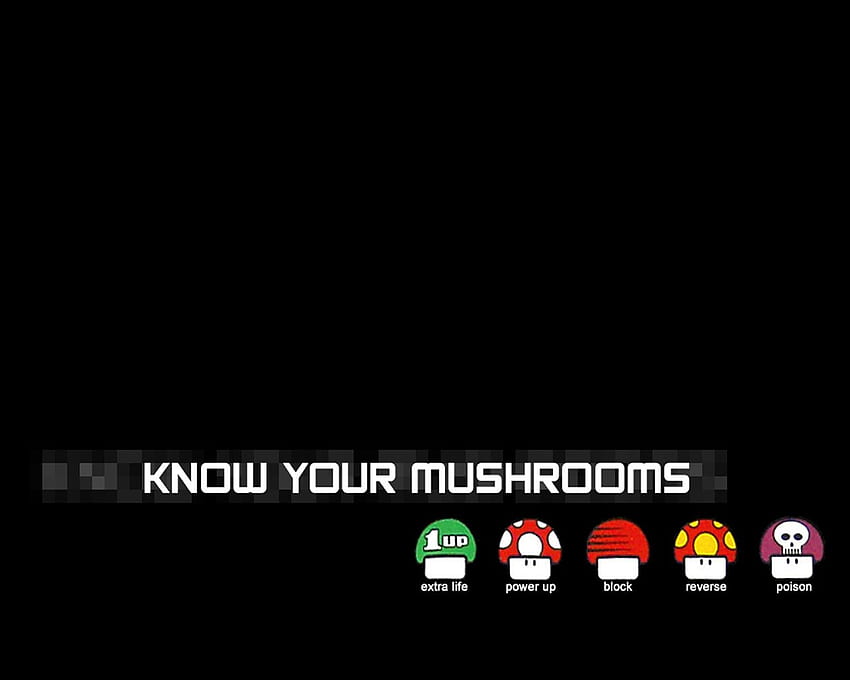 video games, Mario, mushrooms, Super Mario Bros., game HD wallpaper