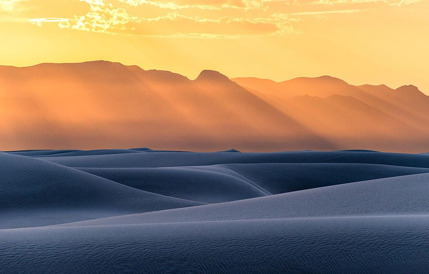 USA, desert, landscape, nature, sunset, sand, New, Sunset New Mexico HD ...