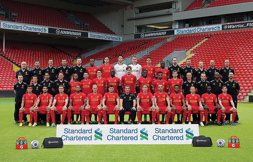 Liverpool Fc - Liverpool 13 14 Team HD wallpaper