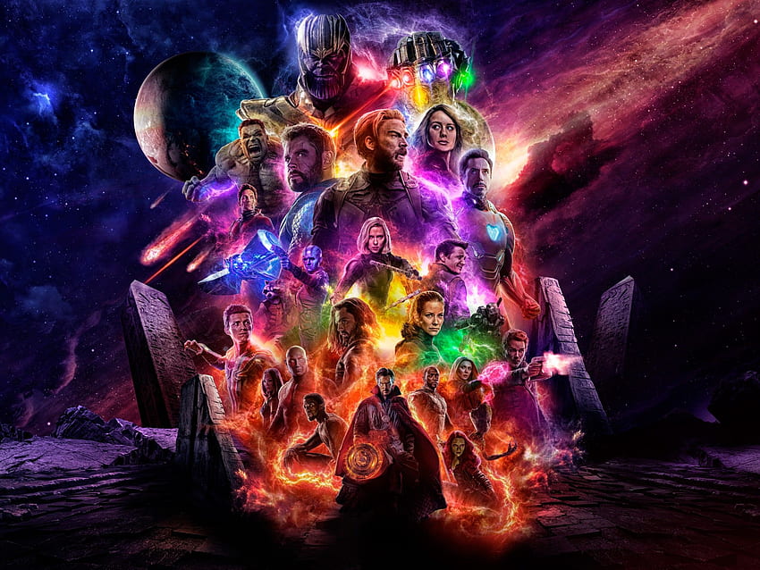 Captain Marvel Movie 2019 Arte iPad Pro - - The Hot Sfondo HD