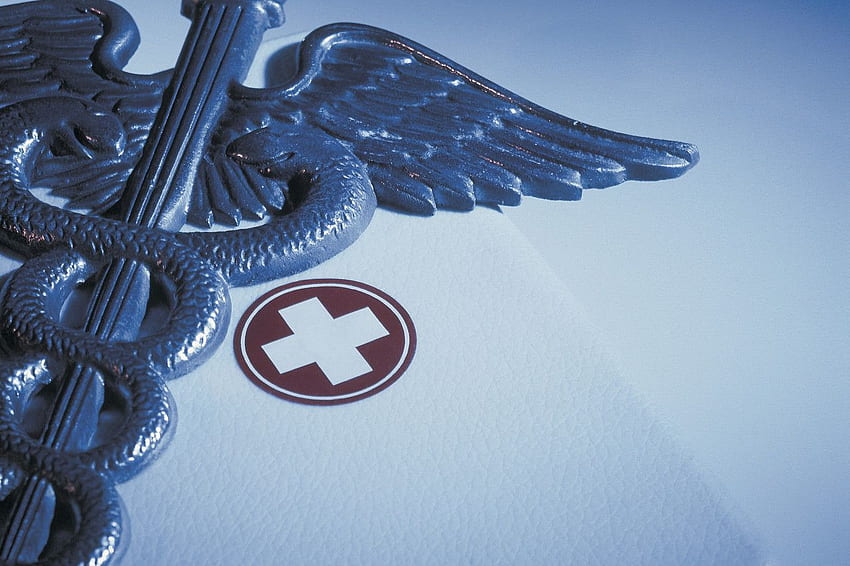 Caduceus With First Aid Kit – Pelican Institute HD wallpaper