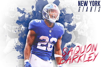 Saquon Barkley 🔥 The wallpaper version of this post is currently available  on my story and in the NFL Wallpapers highlight below my…