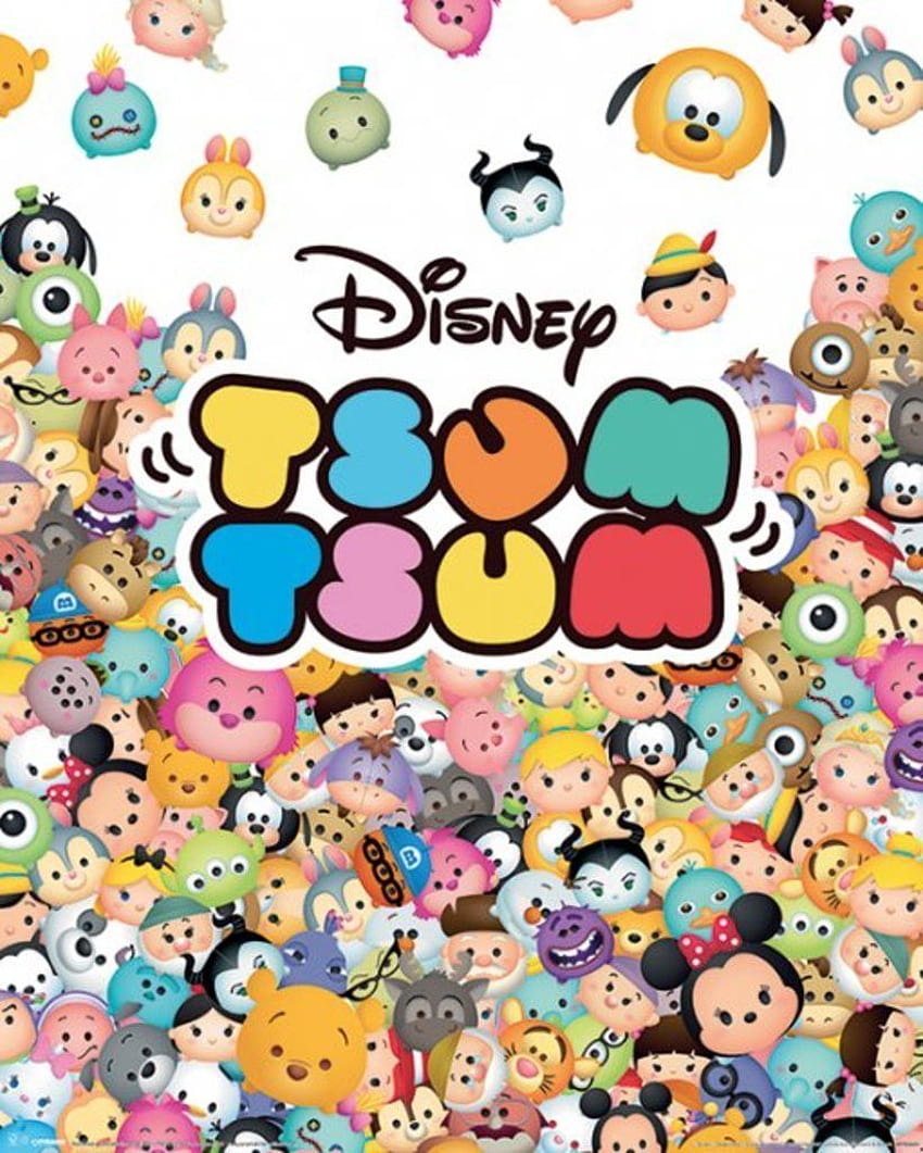 Disney Tsum Tsum - Tsum Tsum - & Background, Cute Tsum Tsum HD phone wallpaper