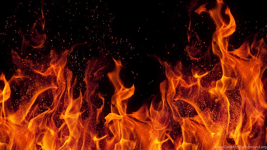 Kühler künstlerischer Feuer-Hintergrund, Feuer-Tablette HD-Hintergrundbild