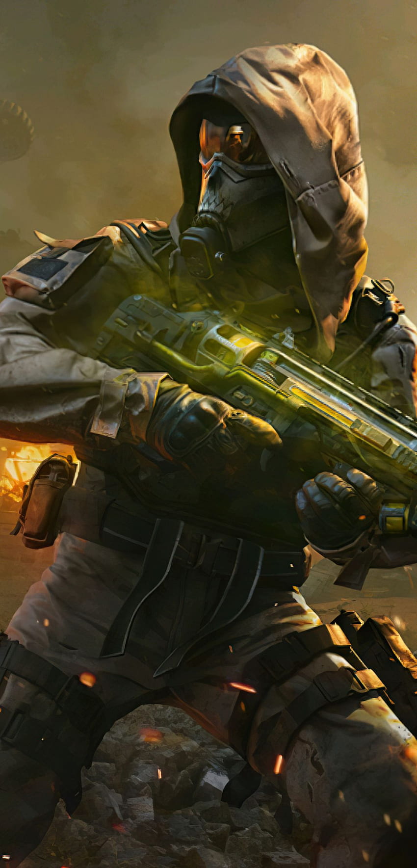 Ghost Hazmat Kruger Alchemist Call Of Duty Resolución, juegos y antecedentes fondo de pantalla del teléfono