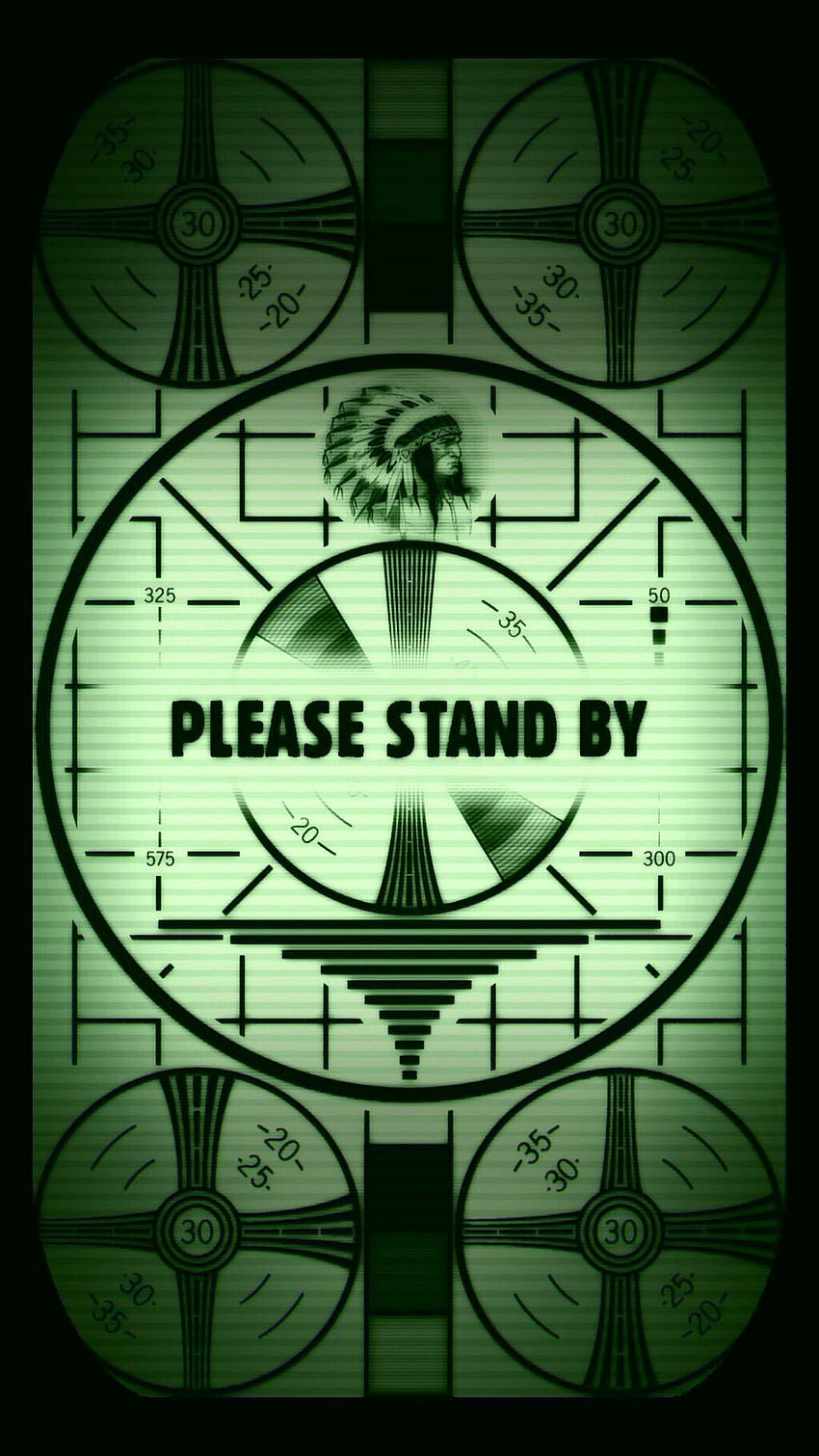Fallout please stand by screen. Goober. Fallout, Fallout Mobile HD phone wallpaper