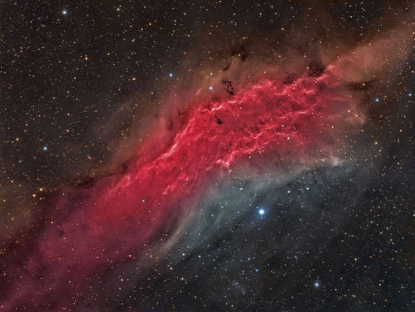 California Nebulası, nebula, galaksi, eğlence, uzay, havalı, yıldızlar HD duvar kağıdı