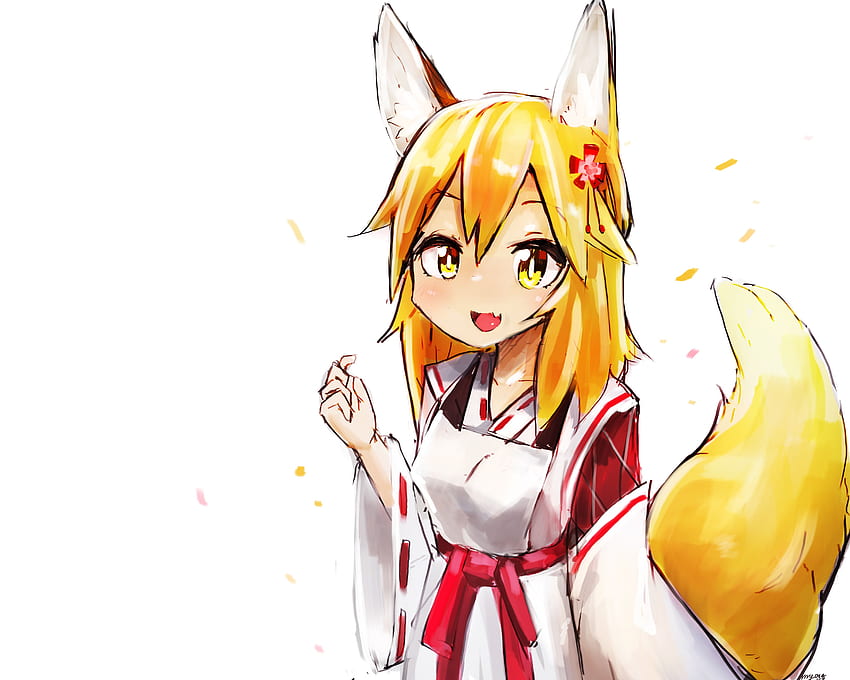 The Helpful Fox Senko San, Cute Senko San HD wallpaper