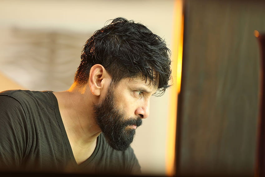 Chiyaan vikram new look after thangalaan movie role revisits bheema getup  once again