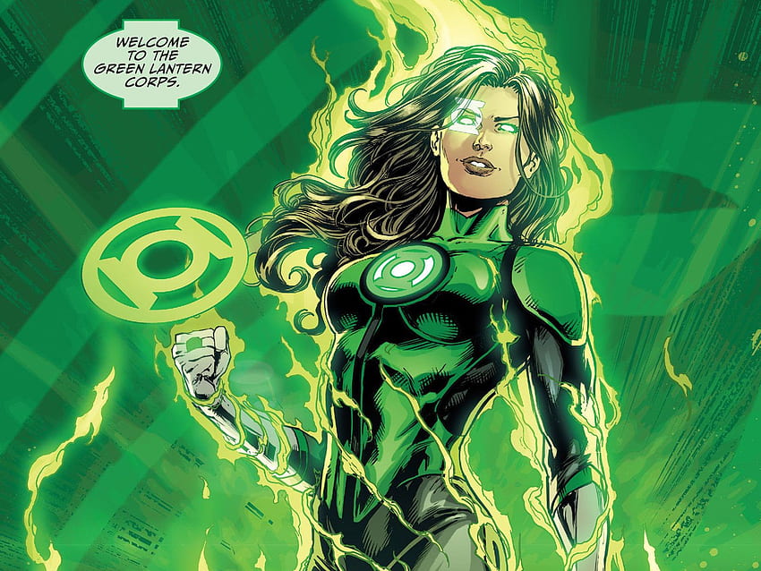 Green Lantern Jessica Cruz Ultra Arka Plan, Green Lantern Cool HD duvar kağıdı