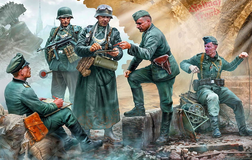 Jerman, Tentara, Wehrmacht, Senjata, MP 38 Untuk , Bagian оружие Wallpaper HD