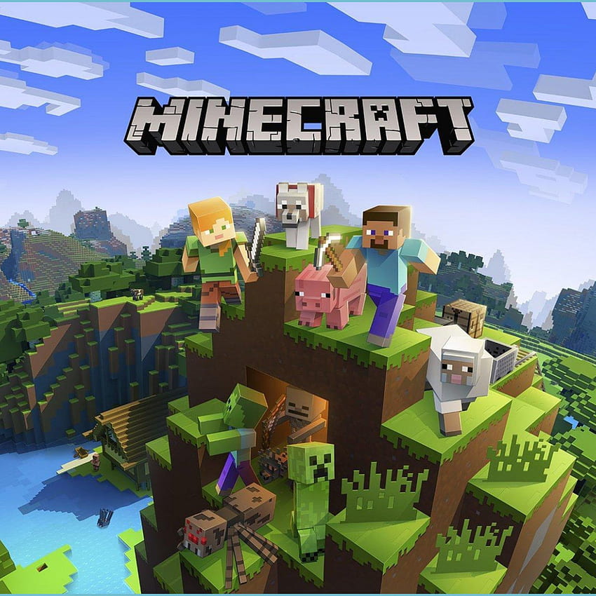 Minecraft สำหรับ Android - มายคราฟ เรียบร้อย โปสเตอร์ Minecraft วอลล์เปเปอร์โทรศัพท์ HD