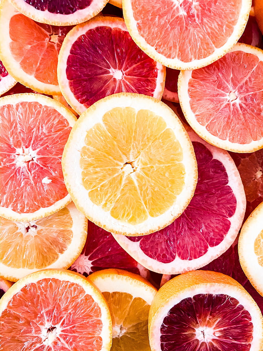 Lebensmittel, Zitrone, Zitrusfrüchte, Läppchen, Scheiben, Grapefruit HD-Handy-Hintergrundbild