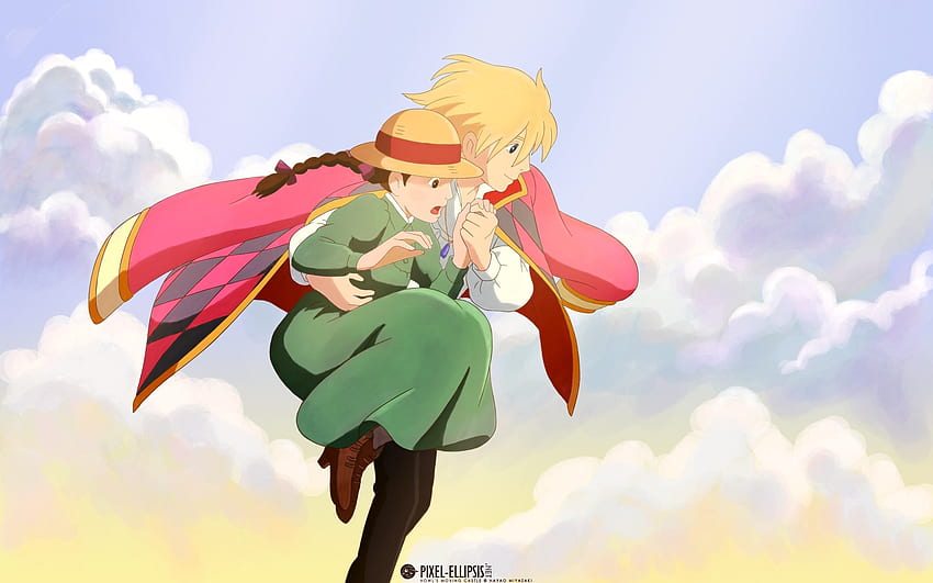 Howl's Moving Castle Howl And Sophie ... HD wallpaper