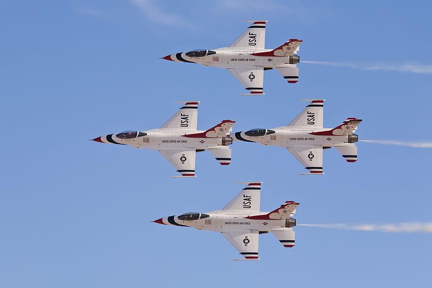 Militär United States Air Force Thunderbirds, US Military Air Force HD-Hintergrundbild