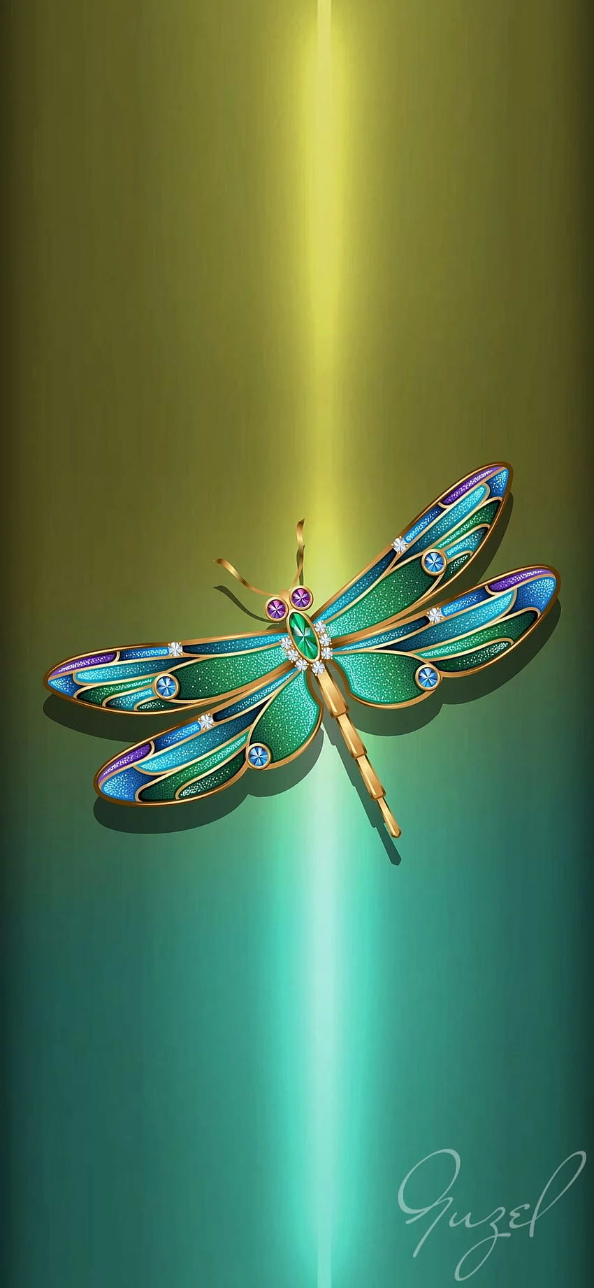 Made By Guzel. Apple watch , Dragonfly , Bling , Dragonfly Phone HD phone wallpaper