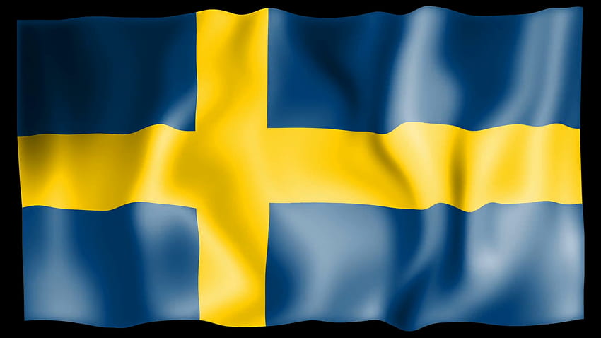 Bandera sueca Png - Ondeando la bandera sueca Gif, Bandera de Suecia fondo de pantalla