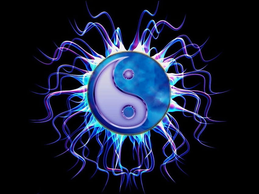 blue yin yang - 本 - あなたの情報源 , & 高品質 , Cool Yin Yang 高画質の壁紙