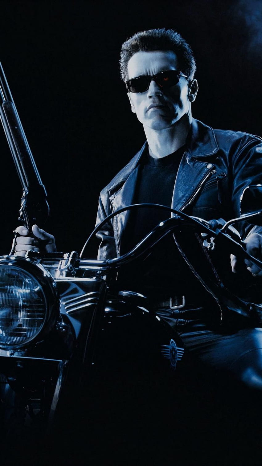 dla Terminatora 2: Dzień sądu (1991). Filmy Terminator, Terminator, Plakaty filmowe, Dzień sądu Tapeta na telefon HD