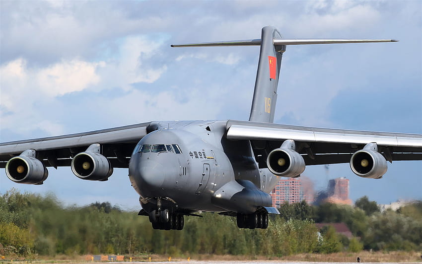 Y-20, Chinese military transport aircraft, Xian Y-20, Chinese air force, military aircraft, transport aircraft HD wallpaper