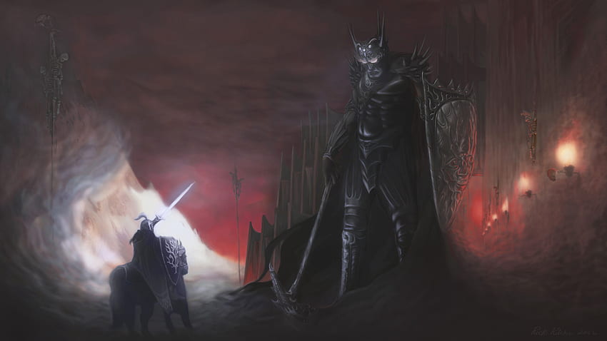 O Senhor dos Anéis, fantasia arte, obra de arte, Silmarillion papel de parede HD