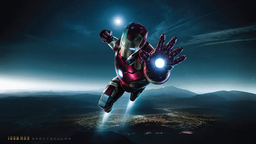 Iron Man Ultra Background HD wallpaper
