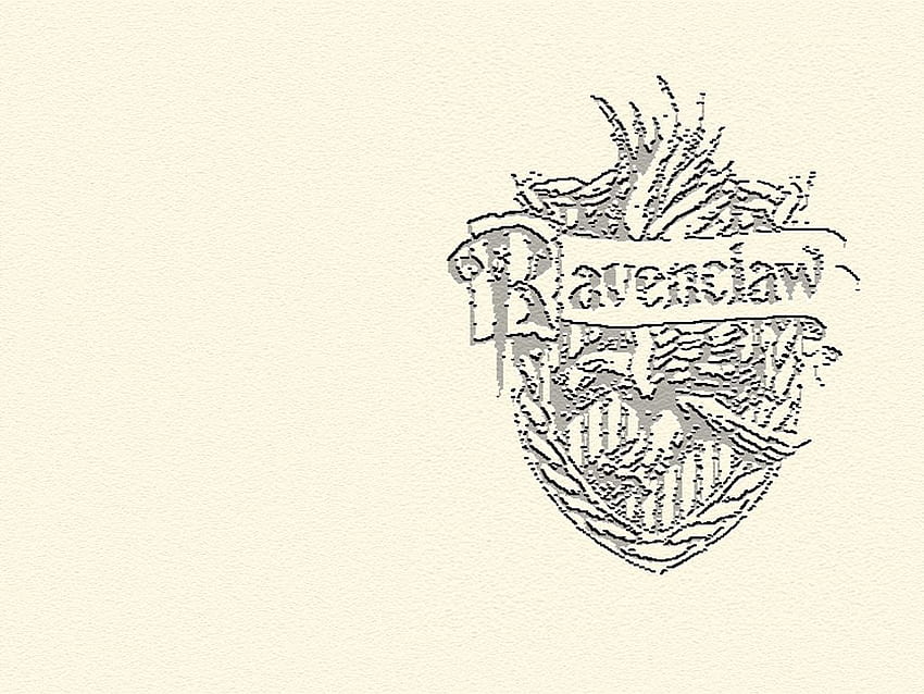 Ravenclaw Coat Of Arms By Ezri Rosen, Scarf Hufflepuff HD wallpaper