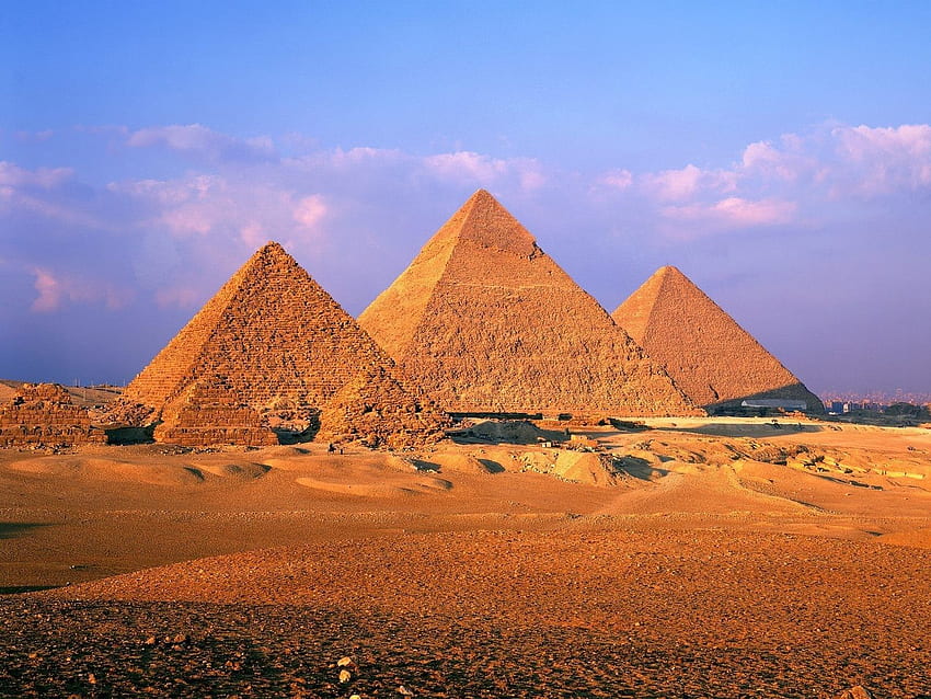 Mısır'daki Giza Piramidi Dünya Harikaları, Dünyanın Harikaları HD duvar kağıdı