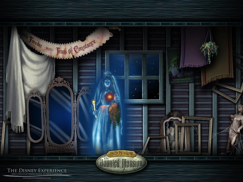디즈니 Haunted Mansion 컴퓨터, 무서운 디즈니 HD 월페이퍼